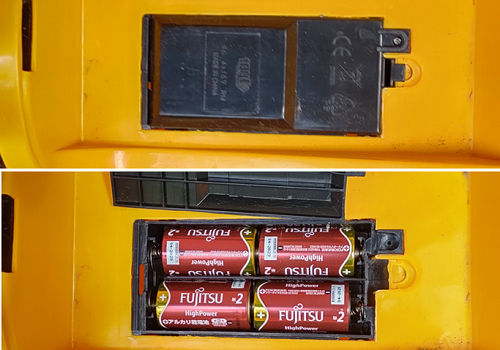 単2電池 × 4本