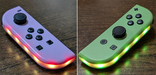 J-C PAD L/R LED点灯