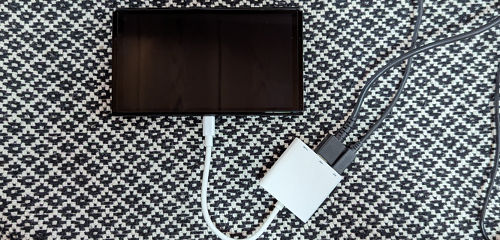 TYPE‐C 3in1 HUB スイッチ接続