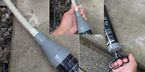 ドレンホース詰まり解消ポンプの使い方